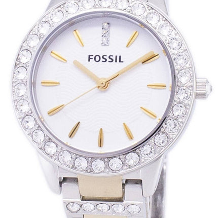 Fossile Jesse Crystal tofarvet kvarts ES2409 kvinders ur