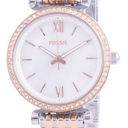 Fossil Carlie Mini Diamond Accents Quartz ES4649 Dameur