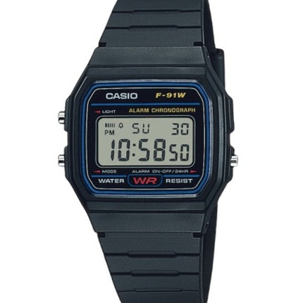 Casio Classic Sports Chronograph F-91W-1SDG F-91W-1S Herreur