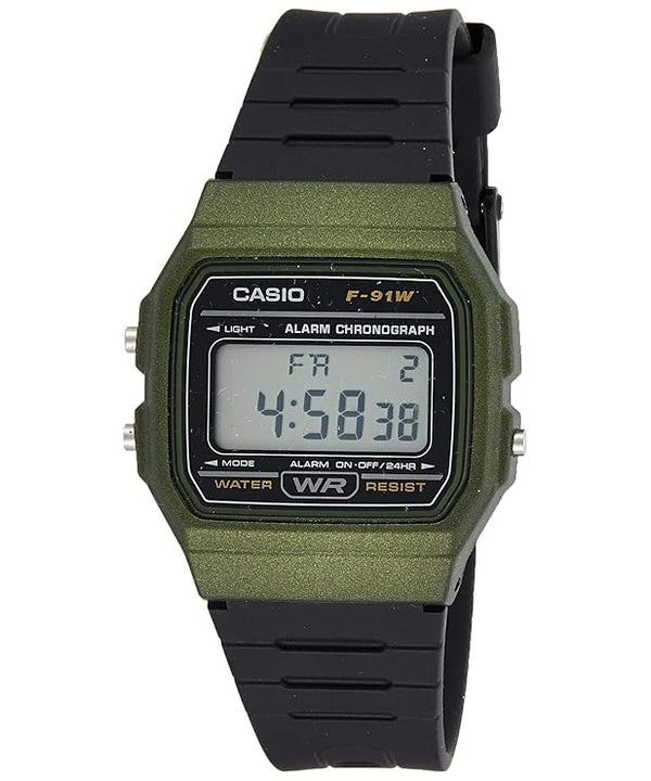 Casio Classic Daily Alarm F-91WM-3A F91WM-3A Herreur