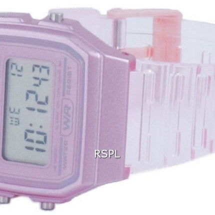 Casio Jugend Pink Resin Digital F-91WS-4 F91WS-4 Unisex Uhr