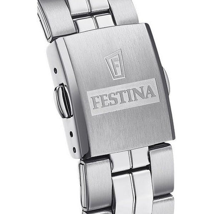 Festina Classics Stainless Steel Blue Dial Quartz F20437-3 Herreur