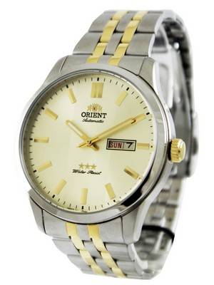 Orient automatisk tre stjernet FEM7P00CC Herreur