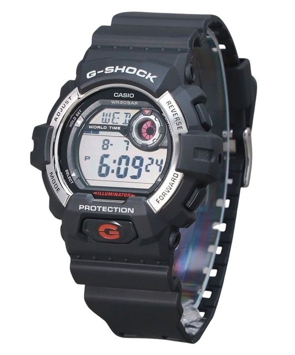 Casio G-Shock Digital Resin Rem Quartz G-8900S-1 200M herreur