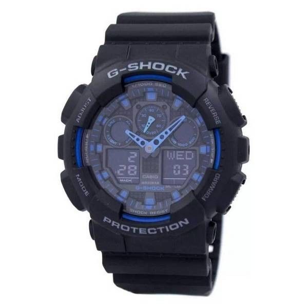 Casio G-Shock World tid Alarm GA-100-1A2 GA-100 ur