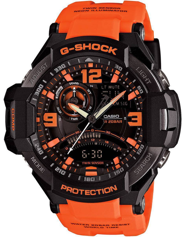 Casio G-Shock Gavitymaster Neon Illuminator Analog-Digital GA-1000-4A Herreur