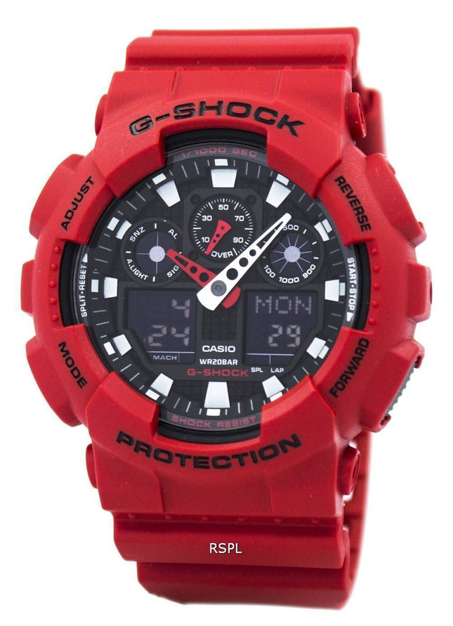 Casio G-Shock GA-100B-4A Analog-Digital Herre ur