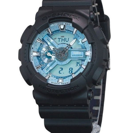 Casio G-Shock Analog Digital Resin-rem Ocean Blue Dial Quartz GA-110CD-1A2 200M herreur