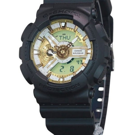 Casio G-Shock Analog Digital Resin-rem Guldskive Quartz GA-110CD-1A9 200M herreur