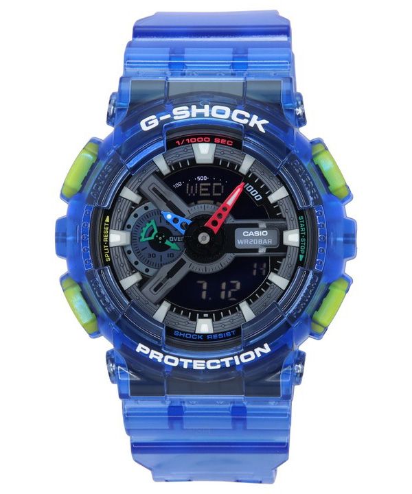 Casio G-Shock Analog Digital Joy Topia Series Translucent Quartz GA-110JT-2A 200M herreur