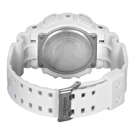 Casio G-Shock Analog Digital Hvid Resin-rem Flerfarvet Urskive Quartz GA-110TL-7A 200M herreur