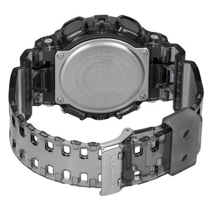 Casio G-Shock Analog Digital Transparent Sort Harpiksrem Flerfarvet Urskive Quartz GA-110TLS-8A 200M herreur