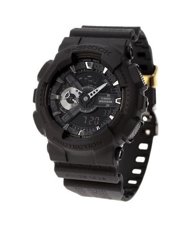 Casio G-Shock 40th Anniversary Remaster Black Limited Edition Analog Digital Quartz GA-114RE-1A 200M herreur