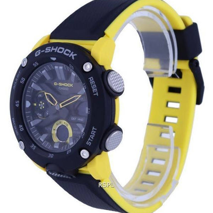 Casio G-Shock Carbon Core Guard Digital Analog Black Dial Quartz GA-2000-1A9 GA2000-1 200M herreur