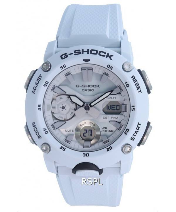 Casio G-Shock Carbon Core Guard Analog Digital Quartz GA-2000S-7A GA2000S-7 200M herreur