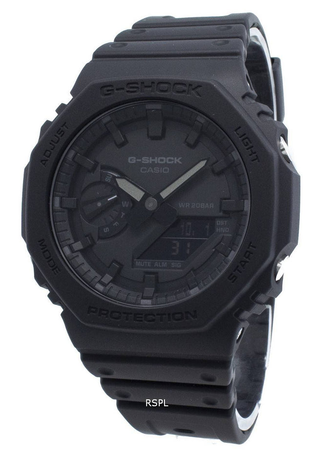 Casio G-Shock GA-2100-1A1 GA2100-1A1 World Time Quartz Herreur