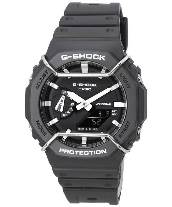 Casio Tone-i-Tone G-Shock Analog Digital Black Dial Quartz GA-2100PTS-8A GA2100PTS-8 200M herreur