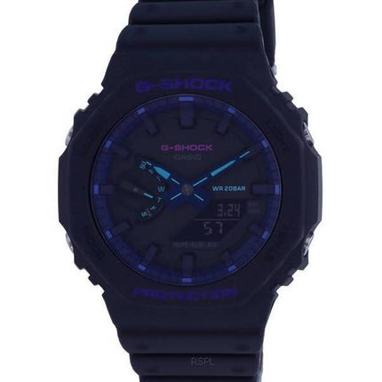 Casio G-Shock Analog Digital Black Dial Quartz GA-2100VB-1A GA2100VB-1 200M herreur