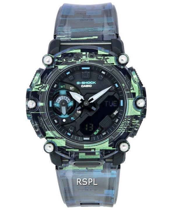 Casio G-Shock Naughty Noise Analog Digital Quartz GA-2200NN-1A GA2200NN-1 200M herreur