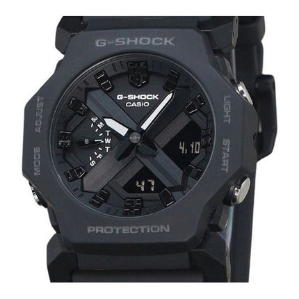 Casio G-Shock Analog Digital Black Resin Black Dial Quartz GA-2300-1A 200M herreur