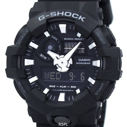 Casio G-Shock Analog Digital 200M GA-700-1B Herreur