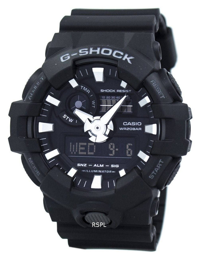 Casio G-Shock Analog Digital 200M GA-700-1B Herreur