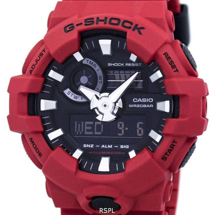 Casio G-Shock Analog Digital 200M GA-700-4A Herreur