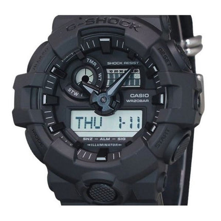 Casio G-Shock Analog Digital Eco Stofrem Sort Urskive Quartz GA-700BCE-1A 200M herreur