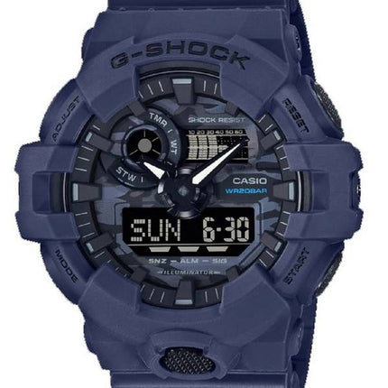 Casio G-Shock Analog Digital Camouflage Urskive Quartz GA-700CA-2A GA700CA-2 200M herreur