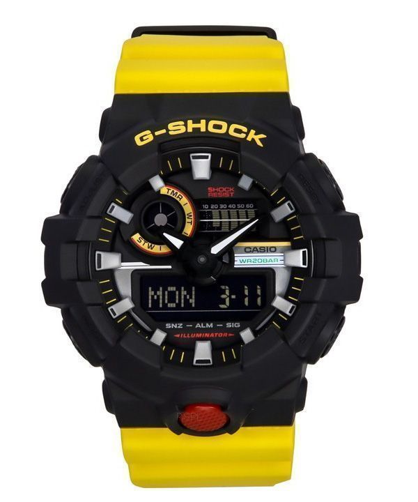 Casio G-Shock Mix Tape Analog Digital Limited Edition Quartz GA-700MT-1A9 200M herreur