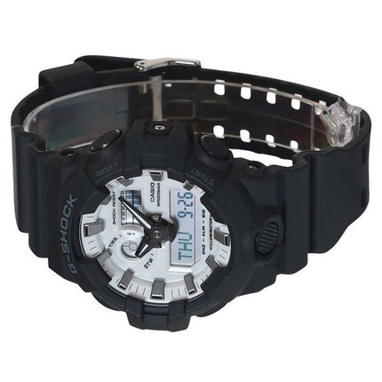 Casio G-Shock Analog Digital Resin Rem White Dial Quartz GA-700WD-1A 200M herreur