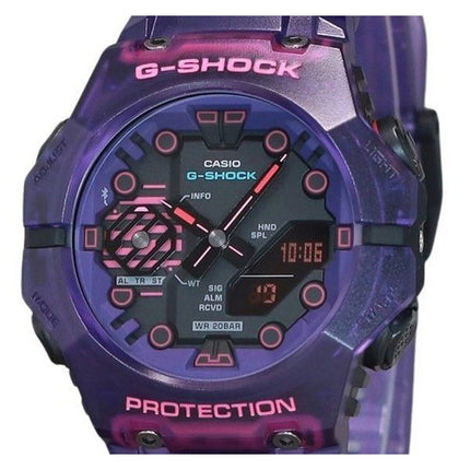 Casio G-Shock Cyberspace Analog Digital Smartphone Link Bluetooth Black Dial Quartz GA-B001CBRS-6A 200M herreur