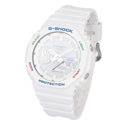 Casio G-Shock Analog Digital Resin Rem White Dial Tough Solar GA-B2100FC-7A 200M herreur