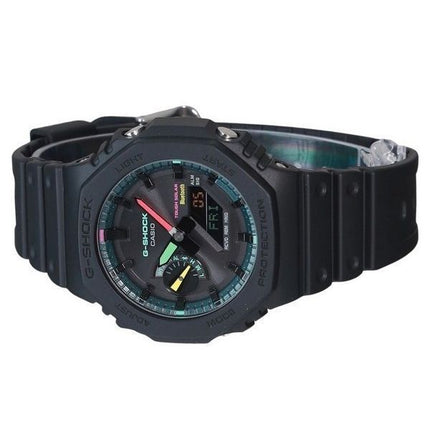 Casio G-Shock Analog Digital Smartphone Link Multi Fluorescent Accents Series Tough Solar GA-B2100MF-1A 200M herreur