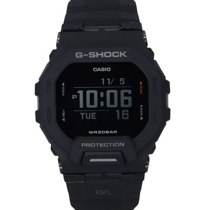 Casio G-Shock G-Squad Digital Smartphone Link Sort harpiksrem Quartz GBD-200-1 200M herreur