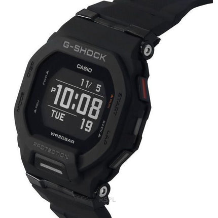 Casio G-Shock G-Squad Digital Smartphone Link Sort harpiksrem Quartz GBD-200-1 200M herreur