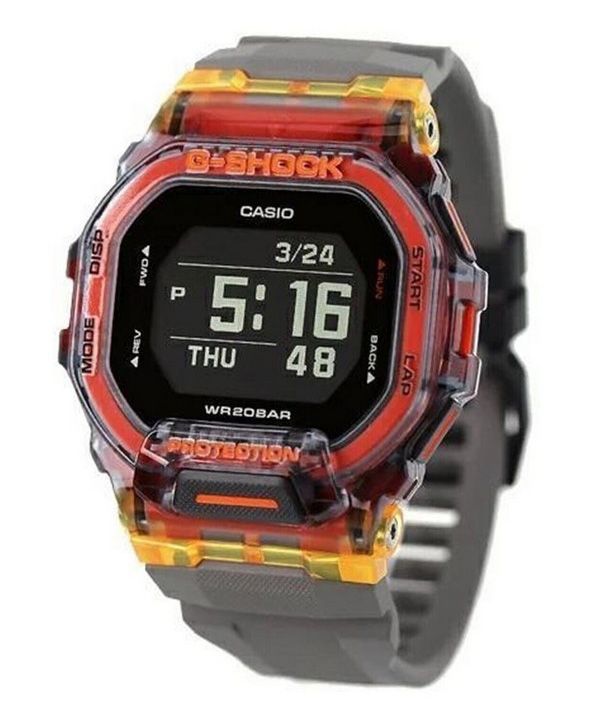 Casio G-Shock Move G-Squad Vital Bright Series Mobile Link Digital Quartz GBD-200SM-1A5 200M herreur