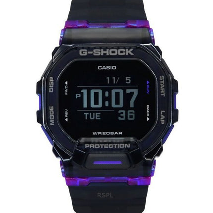 Casio G-Shock G-Squad Digital Smartphone Link Resin Rem Quartz GBD-200SM-1A6 200M herreur