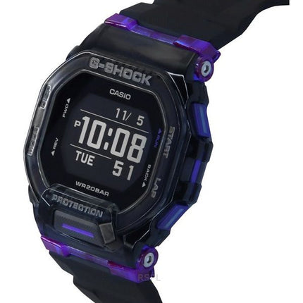 Casio G-Shock G-Squad Digital Smartphone Link Resin Rem Quartz GBD-200SM-1A6 200M herreur