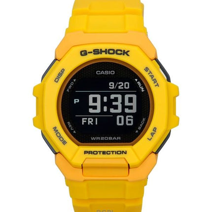 Casio G-Shock G-Squad Digital Smartphone Link Gul Bio-baseret Resin Quartz GBD-300-9 200M herreur