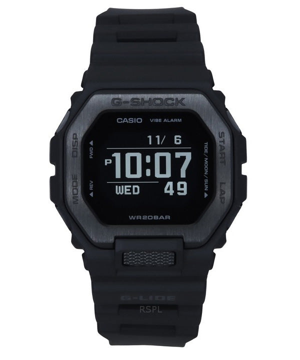 Casio G-Shock G-Lide Digital Smartphone Link Resin Rem Quartz GBX-100NS-1 200M herreur