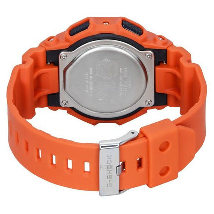 Casio G-Shock digital biobaseret orange harpiksrem Sort skive Quartz GD-010-4 200M herreur