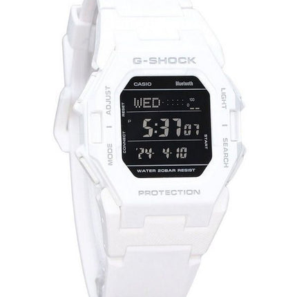 Casio G-Shock Digital Smartphone Link Hvid Resin Rem Quartz GD-B500-7 200M herreur