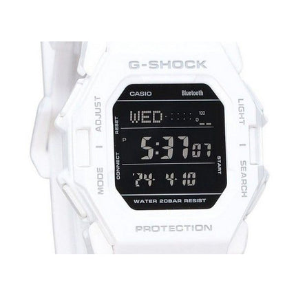 Casio G-Shock Digital Smartphone Link Hvid Resin Rem Quartz GD-B500-7 200M herreur