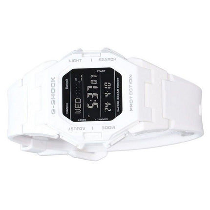 Casio G-Shock Digital Smartphone Link Hvid Resin Rem Quartz GD-B500-7 200M herreur