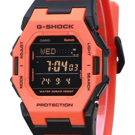 Casio G-Shock Digital Smartphone Link Bio-baseret Orange Resin Rem Quartz GD-B500FL-4 200M herreur