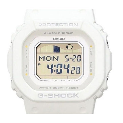 Casio G-Shock G-Lide digital hvid biobaseret harpiksrem Quartz GLX-S5600-7B 200M dameur