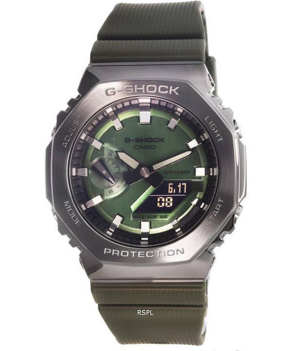 Casio G-Shock Analog Digital Quartz Diver's GM-2100B-3A GM2100B-3 200M herreur