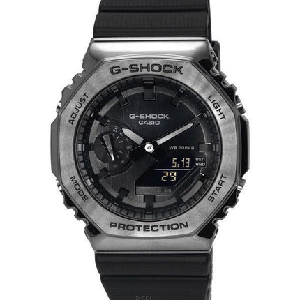 Casio G-Shock metalbeklædt analog digital kvarts GM-2100BB-1A GM2100BB-1 200M herreur