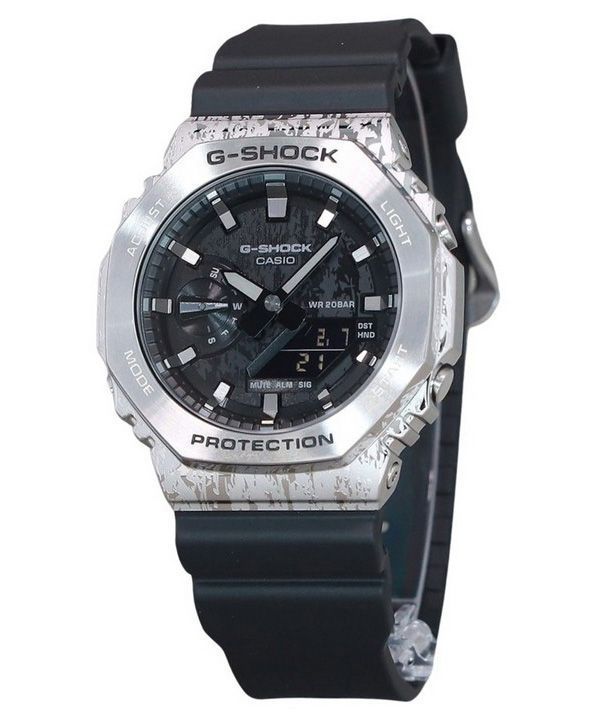 Casio G-Shock Analog Digital Grunge Camouflage Series Grey Dial Quartz GM-2100GC-1A 200M herreur